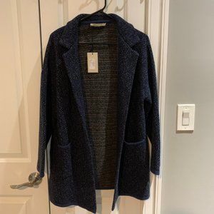 Never Worn Wool Chiaramente Coat/Cardigan with Pockets